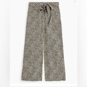 NWT Banana Republic wide-leg cropped silk pant